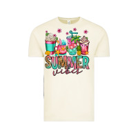 Vintage Arctic summer vibes coffee cups Vintage Tee - Jasminsmagicworld