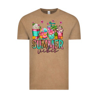 Vintage Coffee summer vibes coffee cups Vintage Tee - Jasminsmagicworld