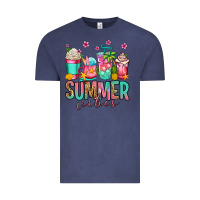 Vintage Denim summer vibes coffee cups Vintage Tee - Jasminsmagicworld