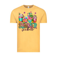 Vintage Mustard summer vibes coffee cups Vintage Tee - Jasminsmagicworld