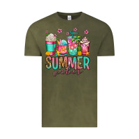 Vintage Olive summer vibes coffee cups Vintage Tee - Jasminsmagicworld