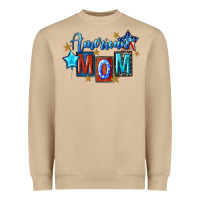 Mushroom American mom Mother's Day Heavyweight Sweatshirt - FaDigitalArtStudio
