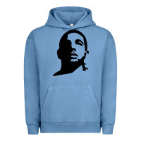 Pigment Pebble Blue d.r.a.k.e Urban Hoodie - lanVoArt