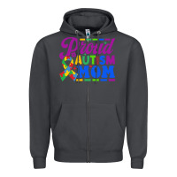 Smoke Proud Autism Mom Zipper Hoodie - CowhideDigitalArt