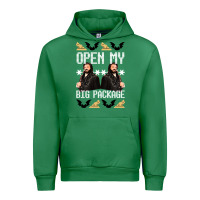 Emerald what we do in the shadows christmas sweater design—open my big packa Urban Hoodie - lanVoArt