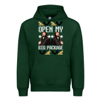 Forest Green what we do in the shadows christmas sweater design—open my big packa Urban Hoodie - lanVoArt