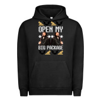 Pigment Black what we do in the shadows christmas sweater design—open my big packa Urban Hoodie - lanVoArt
