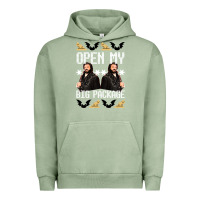 Pigment Oil Green what we do in the shadows christmas sweater design—open my big packa Urban Hoodie - lanVoArt