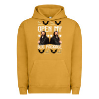 Pigment Peanut Butter what we do in the shadows christmas sweater design—open my big packa Urban Hoodie - lanVoArt