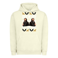 Pigment Pistachio what we do in the shadows christmas sweater design—open my big packa Urban Hoodie - lanVoArt