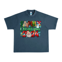 Midnight Navy family christmas 2024 Urban Heavy Tee - texasbilliewilder