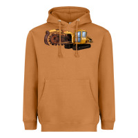 Meerkat Thencher Chain Heavyweight Hoodie - LillyAllenDesigns