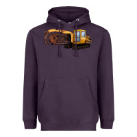 Plum Thencher Chain Heavyweight Hoodie - LillyAllenDesigns