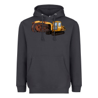 Smoke Thencher Chain Heavyweight Hoodie - LillyAllenDesigns