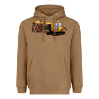 Toasted Coconut Thencher Chain Heavyweight Hoodie - LillyAllenDesigns