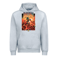 Heather Grey doom 1993 poster pc fps Urban Hoodie - lanVoArt