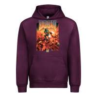Mauve Wine doom 1993 poster pc fps Urban Hoodie - lanVoArt