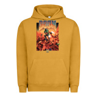 Pigment Peanut Butter doom 1993 poster pc fps Urban Hoodie - lanVoArt