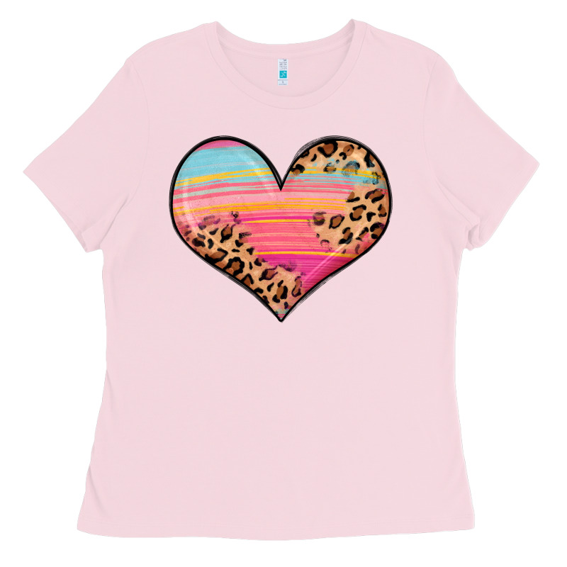 Valentine S Day Colorful Heart Ladies Tee by LillyAllenDesigns | Teevron