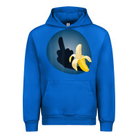 Cobalt Dirty Joke Halloween Costume Joke Middle Finger Banana Urban Hoodie - lanVoArt
