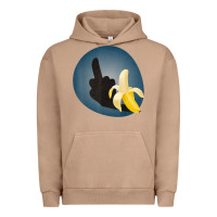 Pigment Burro Dirty Joke Halloween Costume Joke Middle Finger Banana Urban Hoodie - lanVoArt