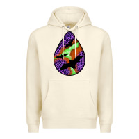 Sandshell halloween bat  teardrop Premium Hoodie - BundleAndBundleShop