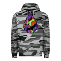 Slate Camo halloween bat  teardrop Premium Hoodie - BundleAndBundleShop