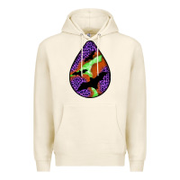 Halloween Bat  Teardrop Premium Hoodie | Teevron