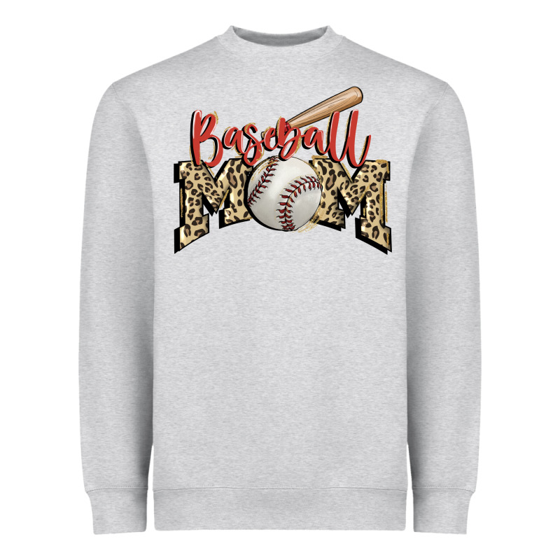 Baseball Mom Heavyweight Sweatshirt by FaDigitalArtStudio | Teevron