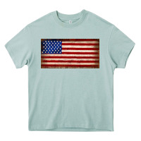 Arona American flag Heavy Core Tee - JahusDesignShop