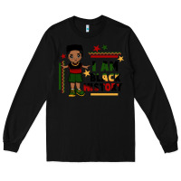 Black i am black history black boy  juneteenth Long Sleeve Tee - CowGirlArtShop