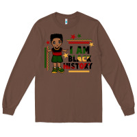 Chestnut i am black history black boy  juneteenth Long Sleeve Tee - CowGirlArtShop