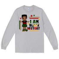 Moon Dust i am black history black boy  juneteenth Long Sleeve Tee - CowGirlArtShop