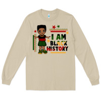 Mushroom i am black history black boy  juneteenth Long Sleeve Tee - CowGirlArtShop