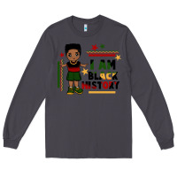 Smoke i am black history black boy  juneteenth Long Sleeve Tee - CowGirlArtShop