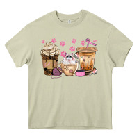 Mossy cat coffee cups with paw bbs Heavy Core Tee - BundleAndBundleShop