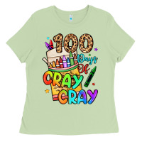 Matcha 100 days of cray cray Ladies Tee - LillyAllenDesigns