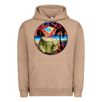 Pigment Burro coconut drink colorful leopard Urban Hoodie - BarkalooDesign