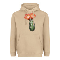 Mushroom King Cup Cactus Heavyweight Hoodie - LillyAllenDesigns
