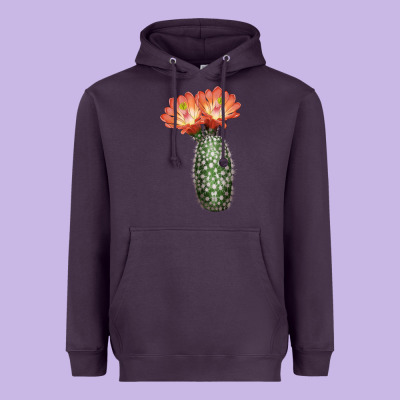 King Cup Cactus Heavyweight Hoodie Designed By Lillyallendesigns