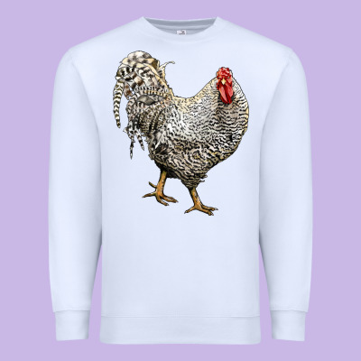 Dominique Rooster Premium Sweatshirt Designed By Lillyallendesigns