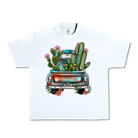 White farm truck, Urban Heavy Tee - JahusDesignShop