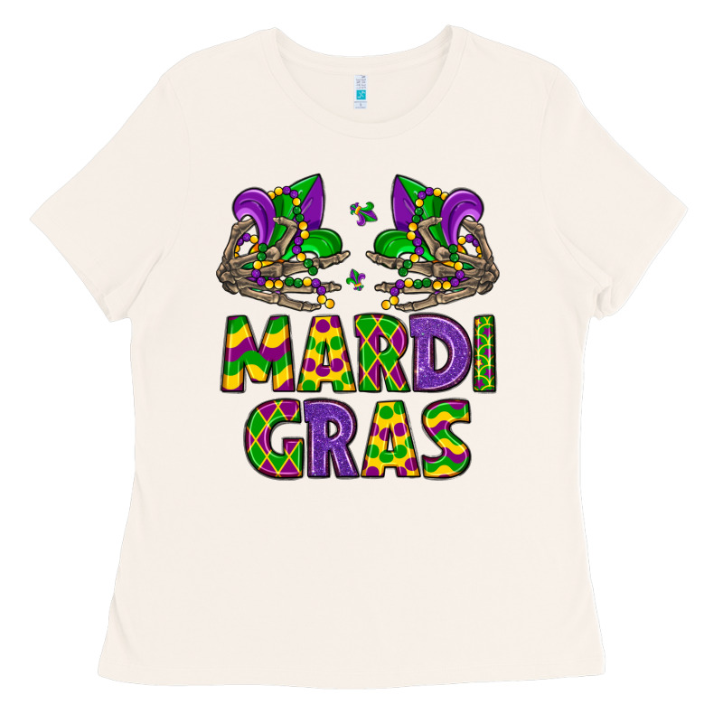 Mardi Gras Ladies Tee by LillyAllenDesigns | Teevron