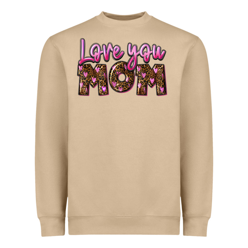 Love You Mom Mother's Day Heavyweight Sweatshirt by FaDigitalArtStudio | Teevron