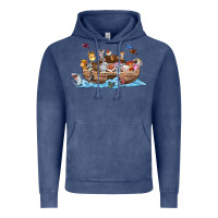 Vintage Denim noahs ark Vintage Hoodie - texasbilliewilder