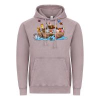Vintage Zinc noahs ark Vintage Hoodie - texasbilliewilder