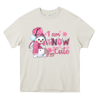Cream i am snow cute pink bbs Heavy Core Tee - BundleAndBundleShop