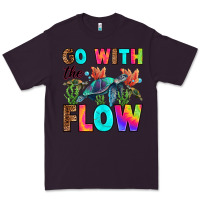 Plum go with the flow Premium Tee - RanaPortraitStore