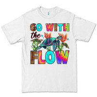 White go with the flow Premium Tee - RanaPortraitStore