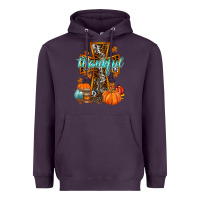 Plum thankful cross Heavyweight Hoodie - RacoonDesign